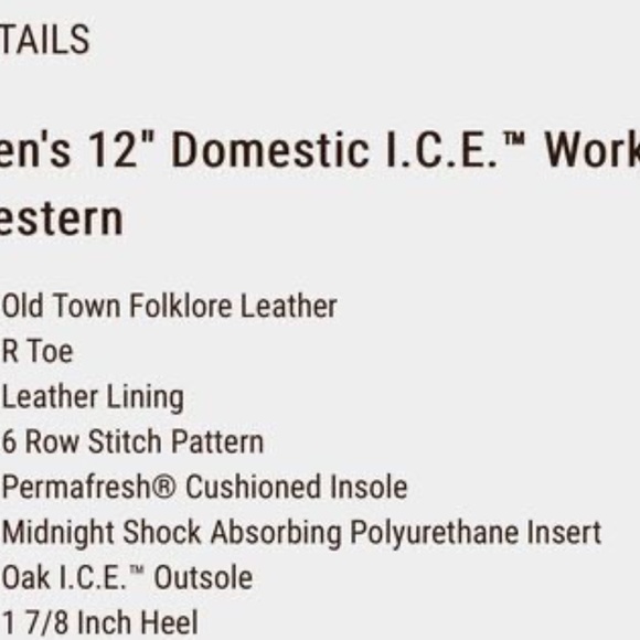 Double H Dylan Boots - Picture 6 of 7